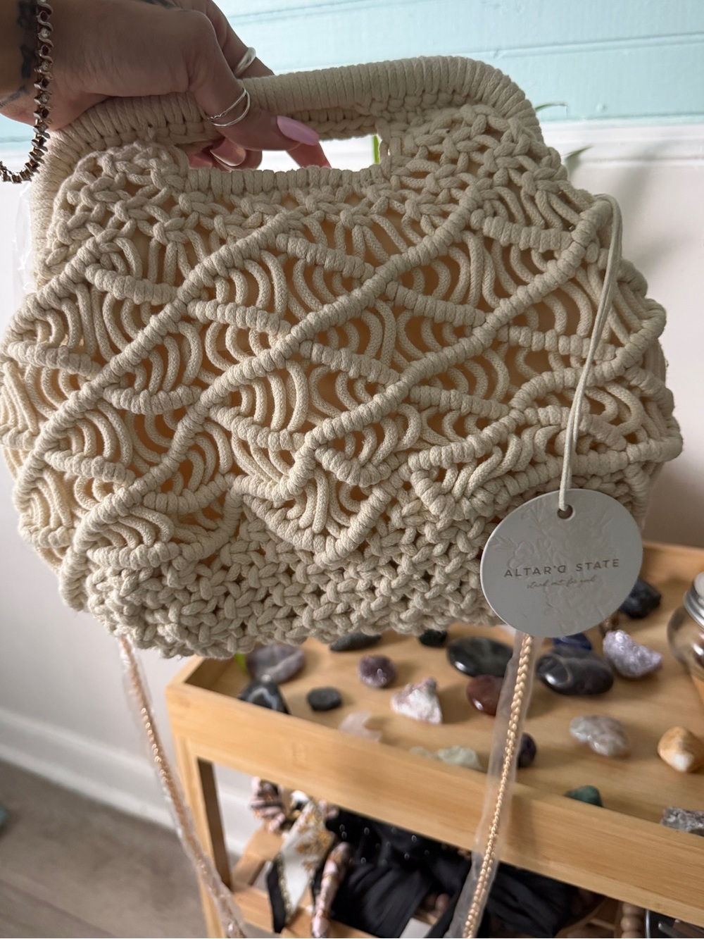 altar’d state macrame purse